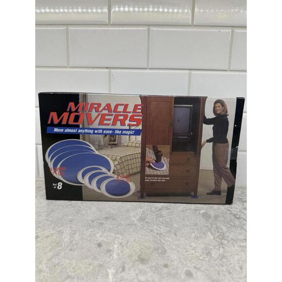 Miracle Movers Set Of 8 by Lillian Vernon - Picture 2 of 9